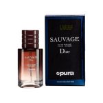 ادوپرفیوم مینیاتوری مردانه پورا مدل Sauvage Dior حجم 35 میلادوپرفیوم مینیاتوری مردانه پورا مدل Sauvage Dior حجم 35 میل